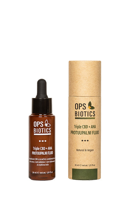 Triple CBD + AHA bioactive fluid 30ml