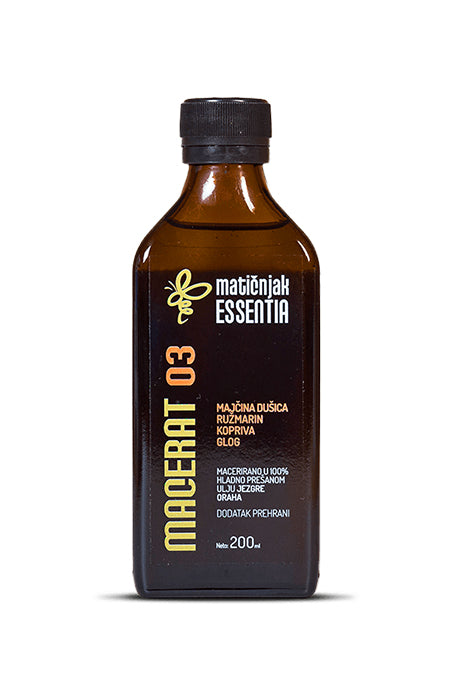 Macerat 03 u ulju jezgre oraha 200ml