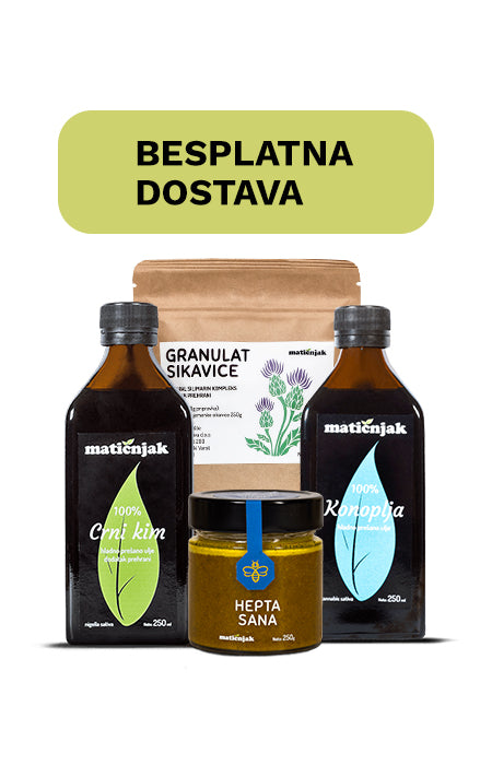 ZDRAVA JETRA paket - po preporuci fitoterapeuta Ive Bačlije